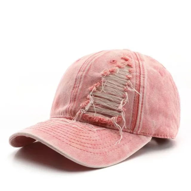 Denim Hat Korean Style Universal Pink - Shop at LoveMi