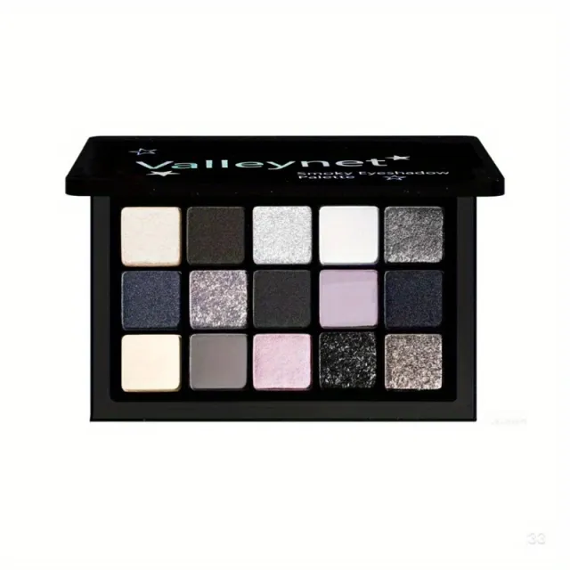 15 Color Matte Pearlescent Smoked Eye Shadow Plate 15Colors - Shop at LoveMi