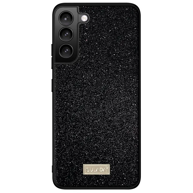 Glitter Leather Case Drop-resistant S23Ultra Phone Case