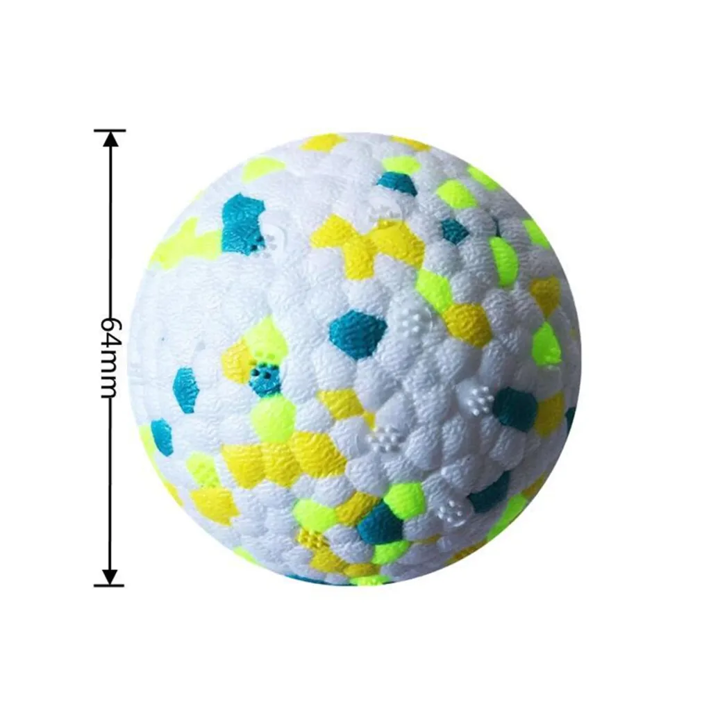 Dog Molars Pet Toy Ball Interactive Training Pet Play Ball Chew Molar Tooth Cleaning Toys Bite Resistant Dog Toys - Green