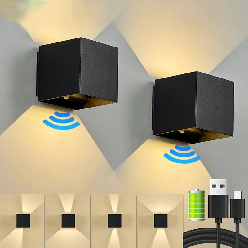 Wiring Free Punch-free Magnetic USB Rechargeable Led
