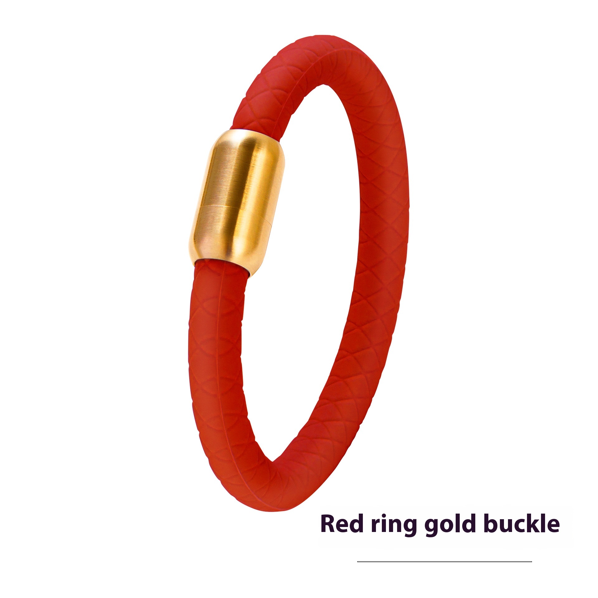 Red Ring Gold Buckle