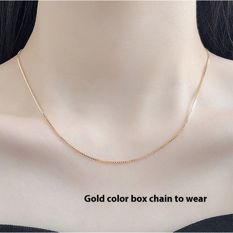 Box Chain Yellow Gold