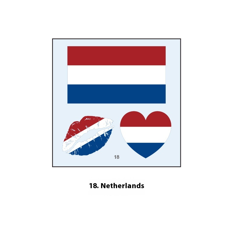 18 Netherlands