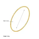 Bracelet Gold 65Mm