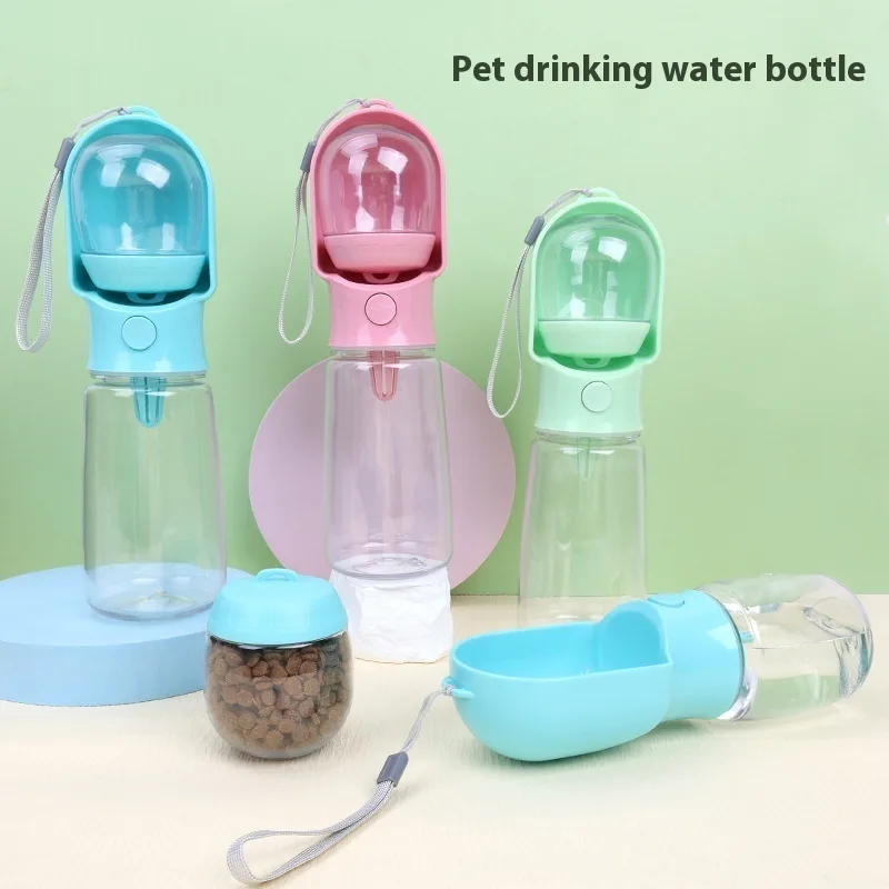Pet Supplies Dog Drinking Water Bottle Grain Storage Tank