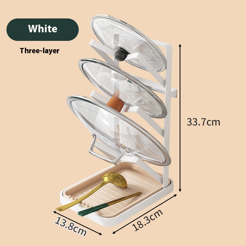 Table Top Three Layer White