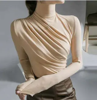 Autumn And Winter Women's Long-sleeved Modal T-shirt
