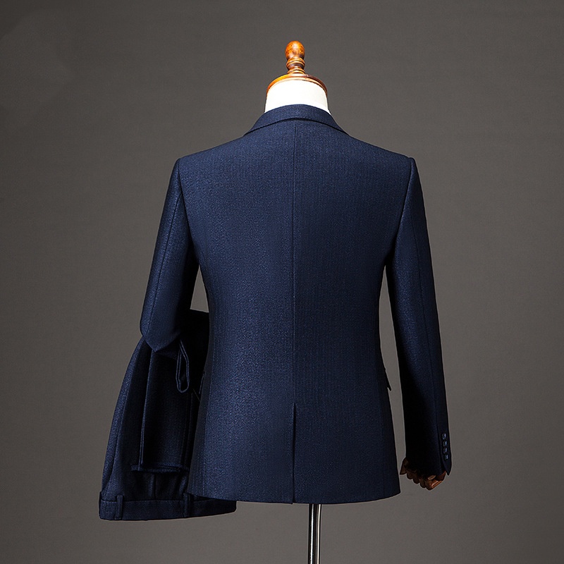 Men's Suit Set Fashionable Casual Suit Wedding Dress Two-piece Set - Image 5