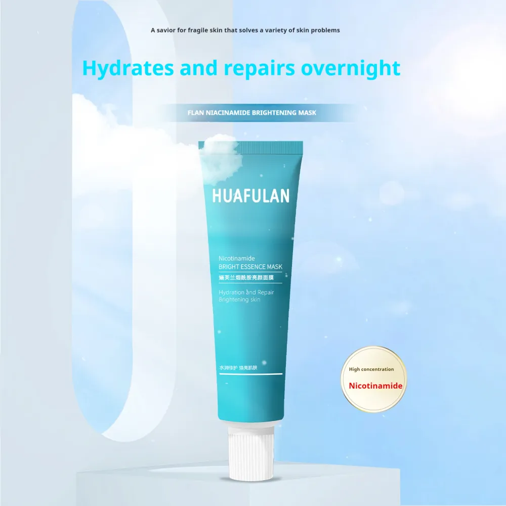 White Moonlight Daub-type Facial Mask Brightening Skin Color Hydrating Moisturizing Acne Removing Staying Up Late Skin