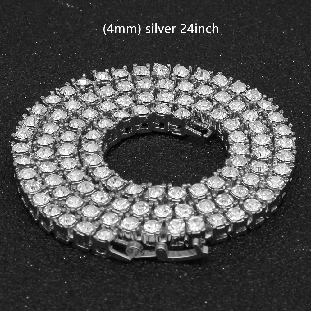 4mm Silver 24inch