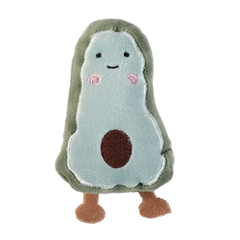 Cat Toy Cute Bear Kangaroo Plush Toy Contains Catnip Pet Supplies - Avocado