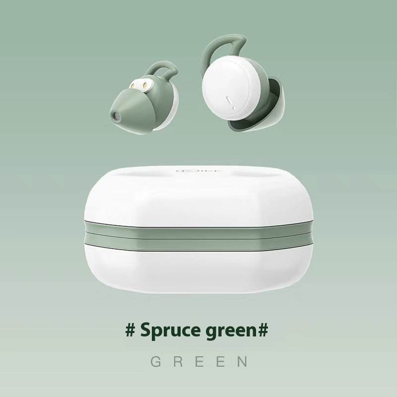 White Green In Ear