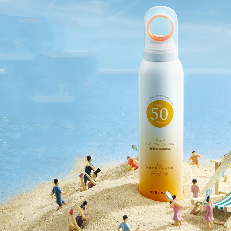 Small Aperture Sunscreen Spray UV Protection