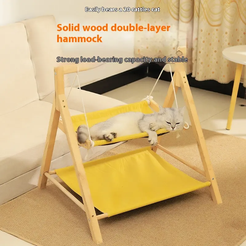 Pet Cat Hammock Double-layer Four Seasons Universal
