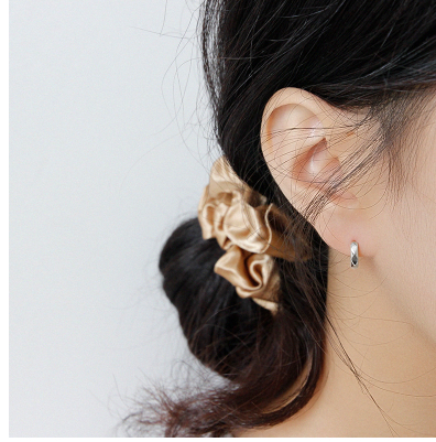 Geometric Mini 925 Sterling Silver Ear Buckle