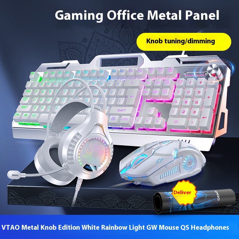 Mixed Keyboard Mouse Headset