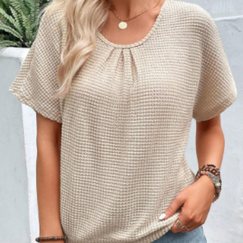 New Round Neck Knitted Pullover For Women