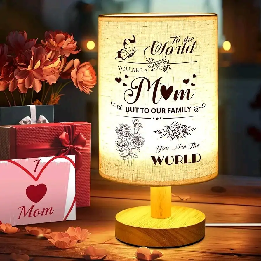 Log Modern Creative Bedroom USB Chargeable With Remote Control Warm Eye Small Night Lamp