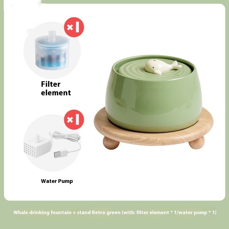 Green and bowl and shelf