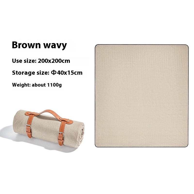 Brown Wavy Pattern