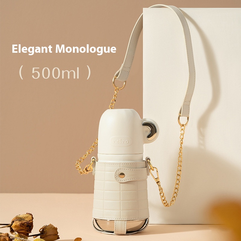 Elegant Monologue Cup Cover