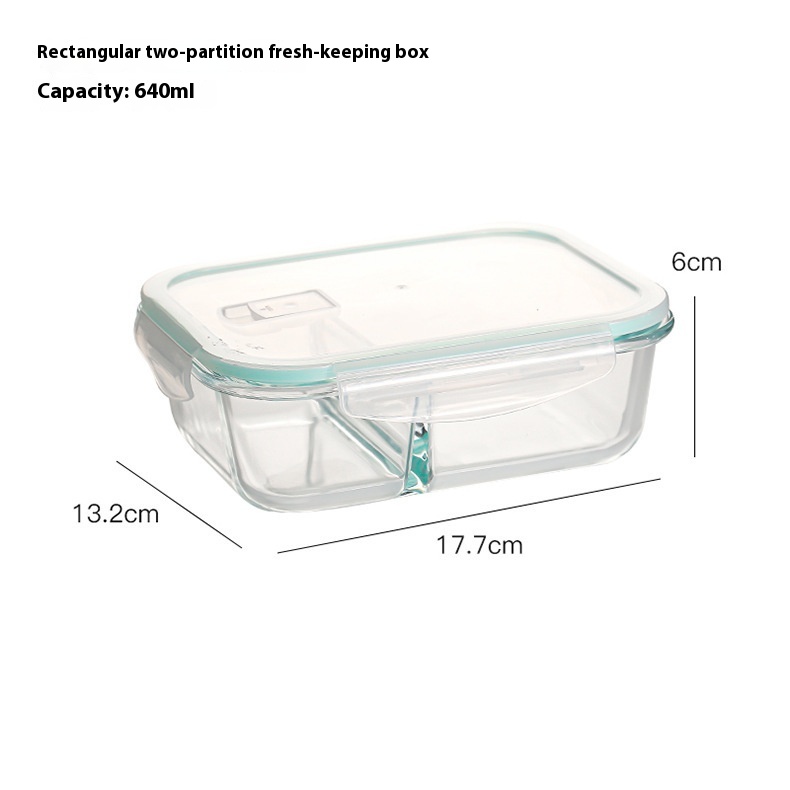 640ml Long Two Partitions