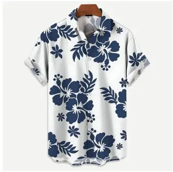 Halloween Print Loose Men's Shirt