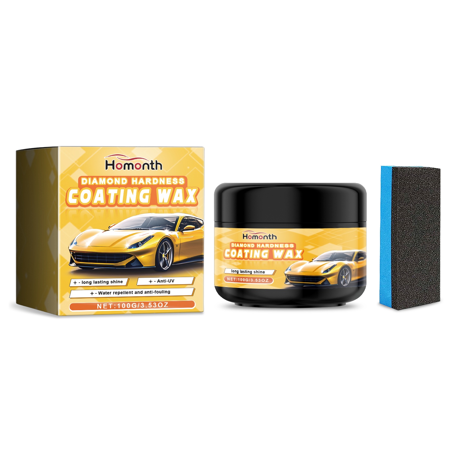 Car polishing wax