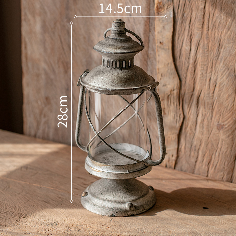 Iron Candle Holder Lantern, picture 4 of 6