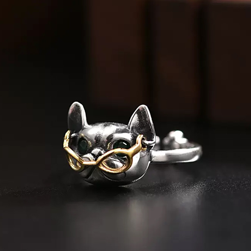Retro Jarre Aero Bull Ring Men's Trendy Distressed