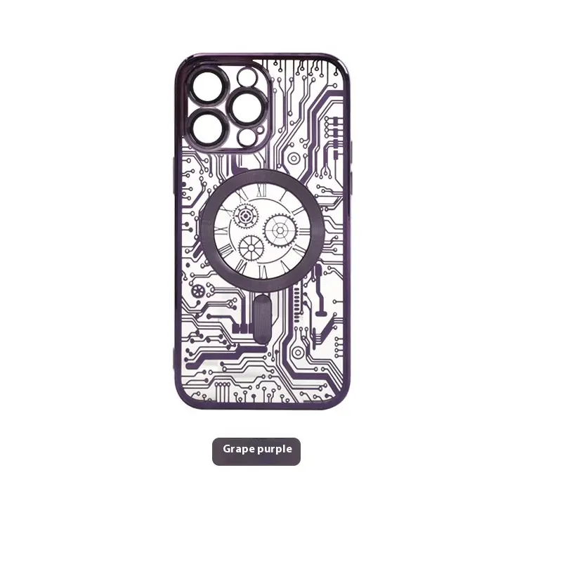 Magnetic Mechanical Strap Lens Protector Mobile Phone Protective Case