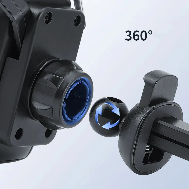 Racing Seat Shape Car Phone Holder Auto Air Vent Mobile Phone Clip 360 Degree Rotatable Car Cellphone Rack For Car Interior – image 5