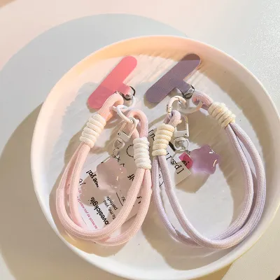 Girl Night Glow Fat Star Phone Chain Cute Little Pendant Handrope
