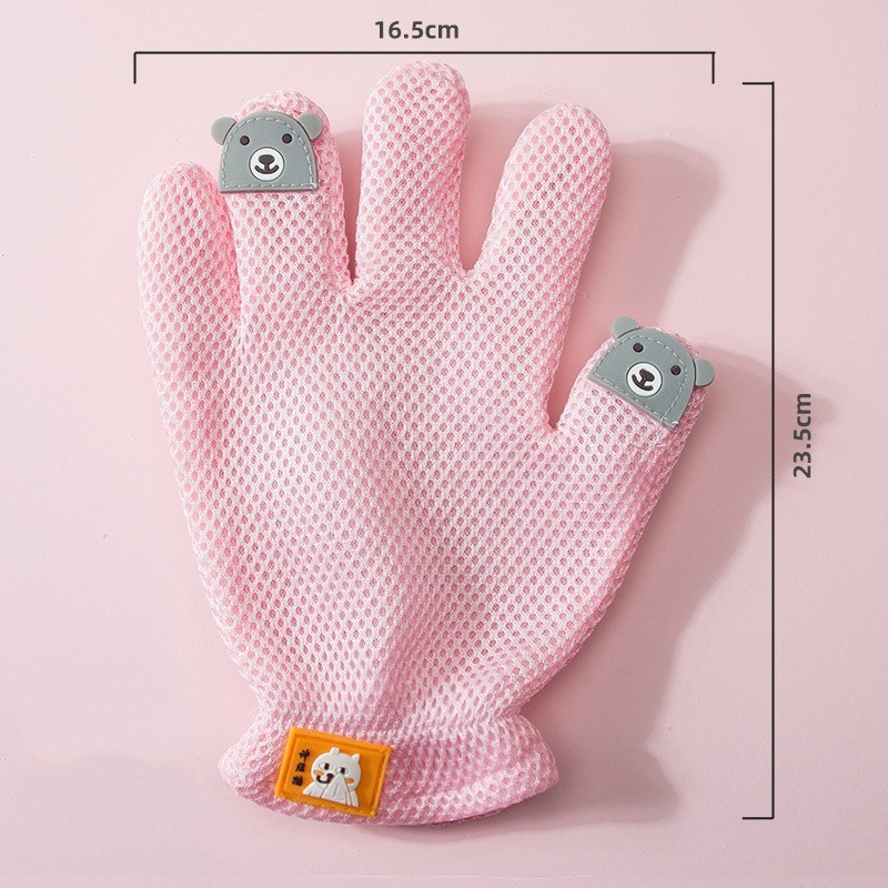 Pink Dull Bear Left Hand