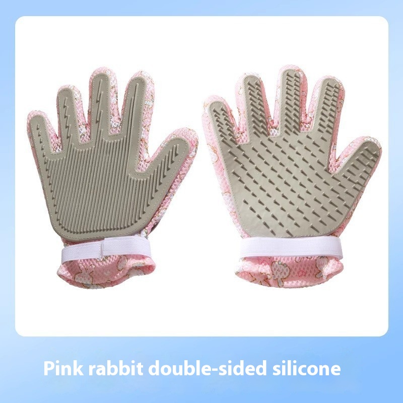 Pink rabbit double side