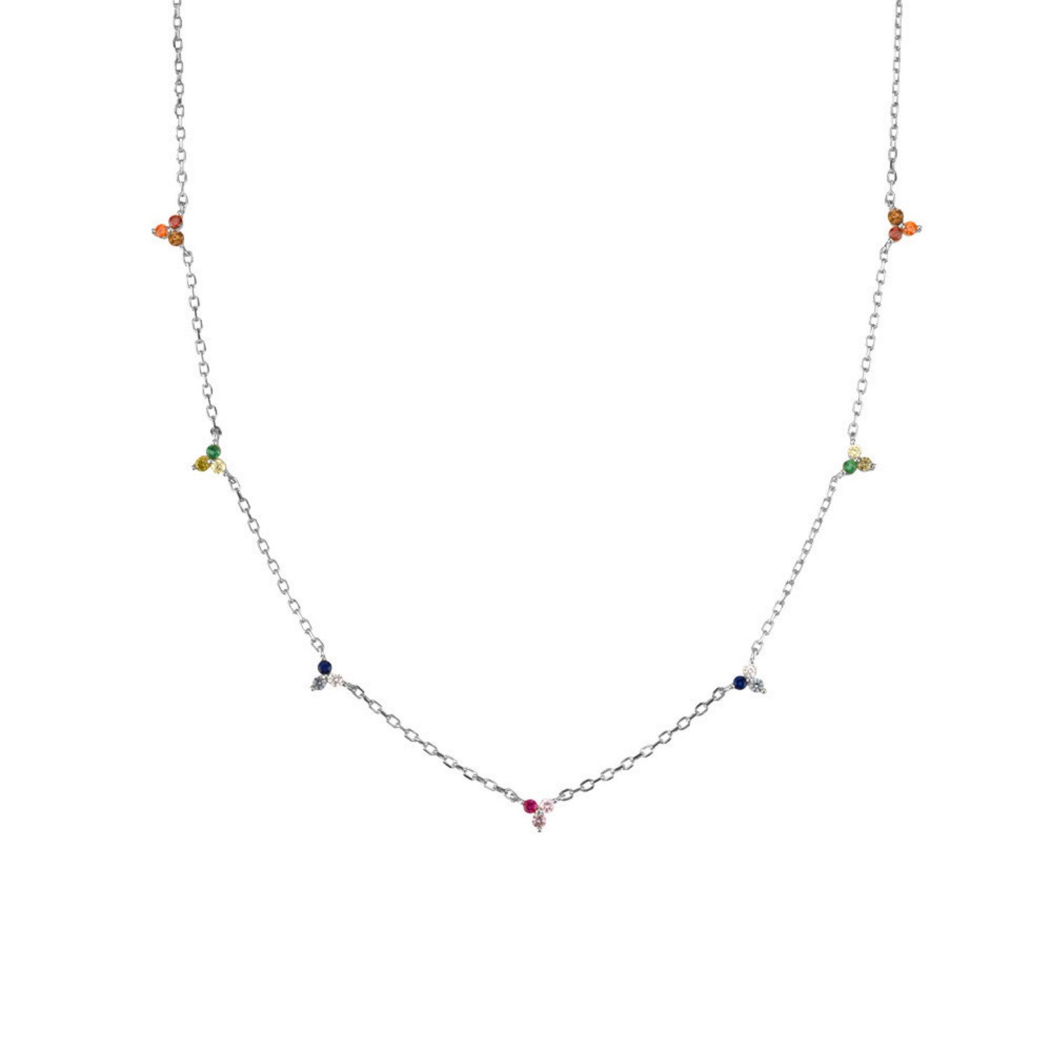 Platinum Colored Stone