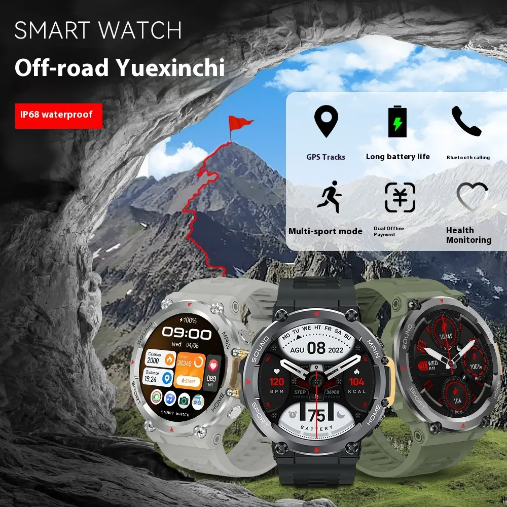 Fully Fit HD Round Screen IP68 Waterproof 7-day Battery