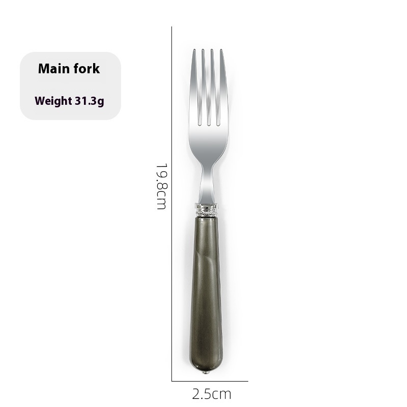 Iron Gray Main Meal Spoon 38