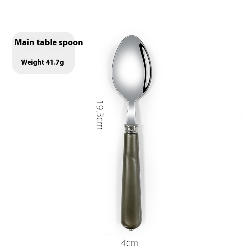 Iron Gray Dinner Fork 38