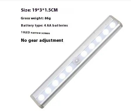 Human USB charging sensor light
