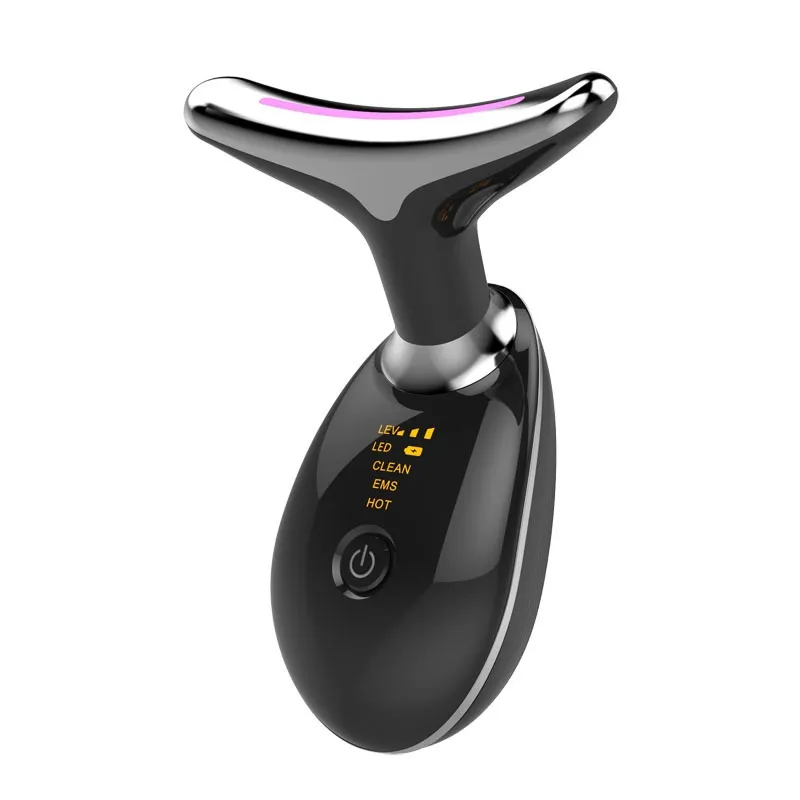 EMS Thermal Neck Lifting And Tighten Massager Electric Microcurrent Wrinkle Remover – image 10