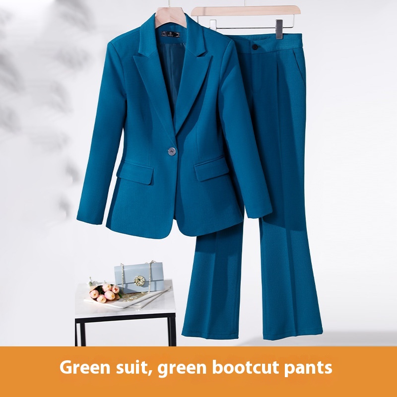 Green Suit Pants