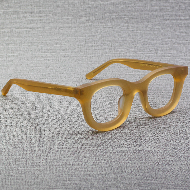 Matte yellow frame