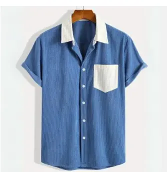Patchwork 3D Digital Print Short Sleeve Shirt