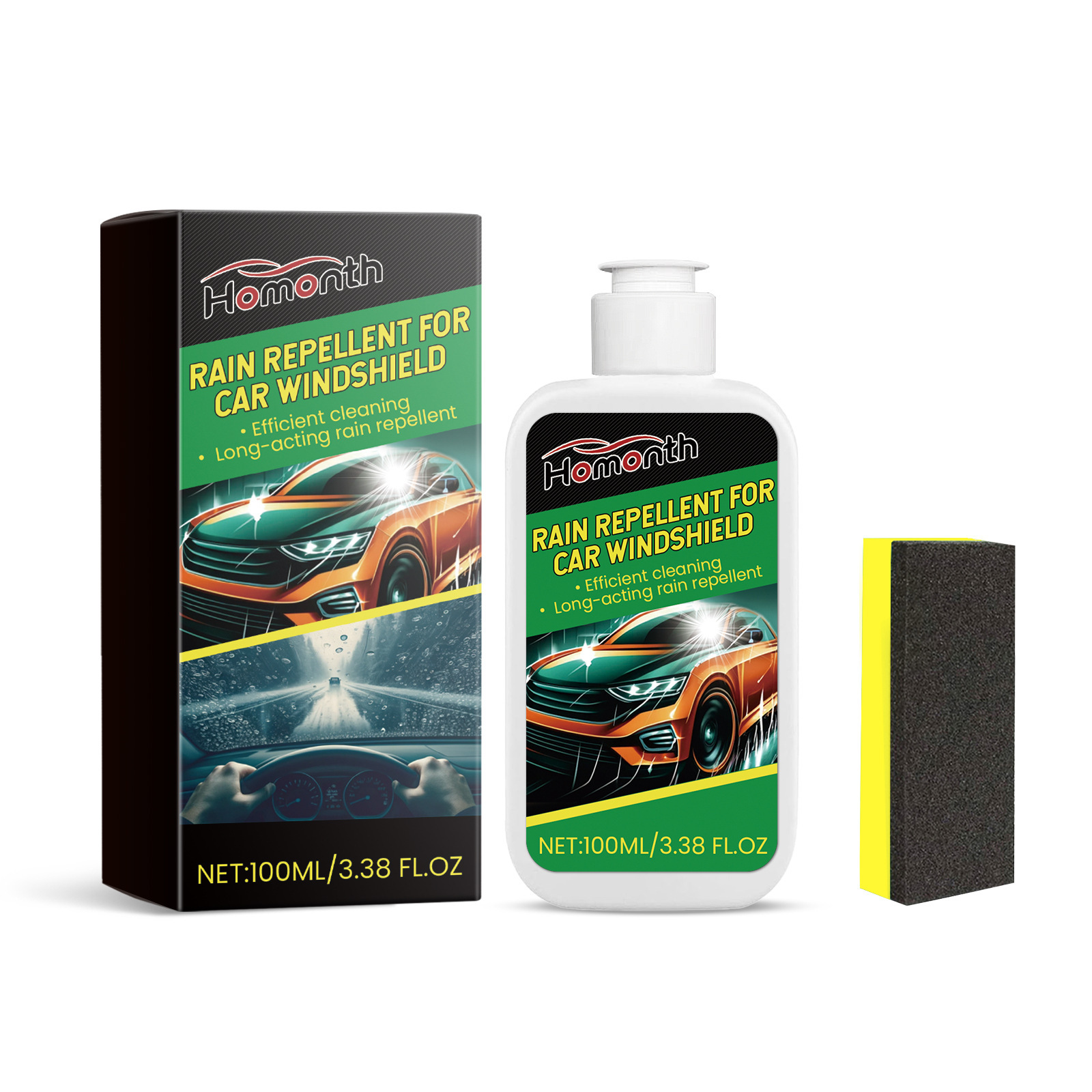 Automotive glass coating