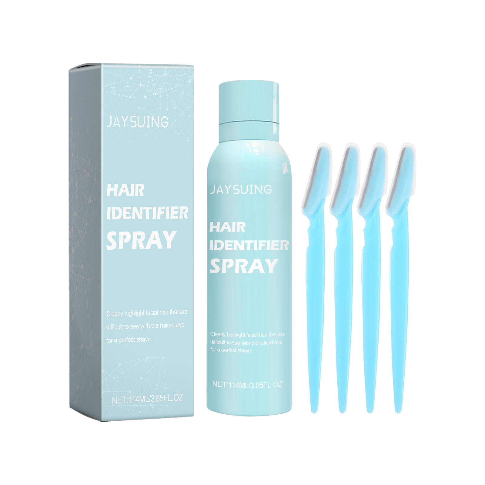 Facial Shaving Hair Recognition Spray