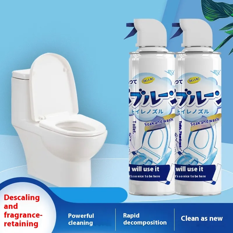 Toilet Bubble Cleaner Mousse Descaling And Removing Yellow Stains