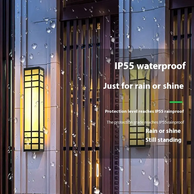 Led Outdoor Wall Lamp Waterproof Corridor Garden