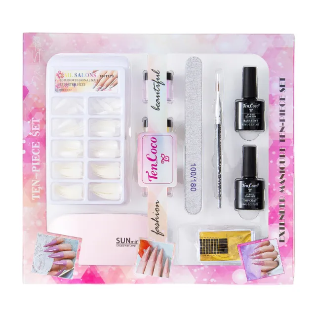 Crystal UV Gel Nail Polish Extended Three dimensional Modeling Crystal Powder 10 Sets - Shop at LoveMi